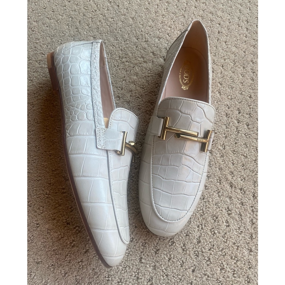Tod’s Leather Loafers New 39